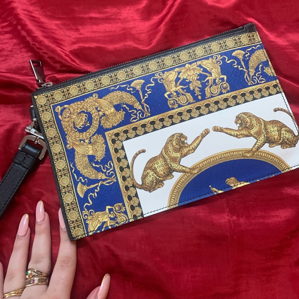 Gorgeous authentic Versace clutch bag